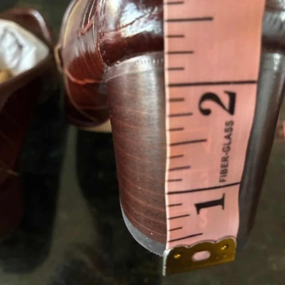 Lauren Ralph Lauren Womens Winslet Crocodile-Embossed Leather Pump - SZ 7 NEW; - Picture 8 of 8